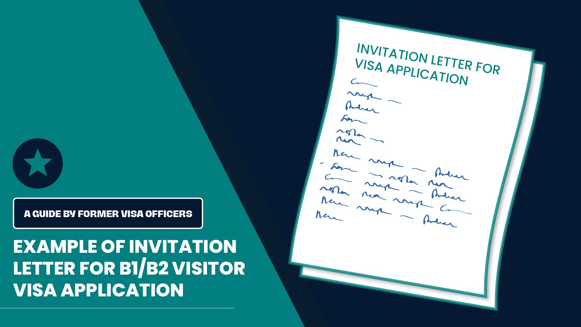 Example of Invitation Letter for B1B2 Visitor Visa Application