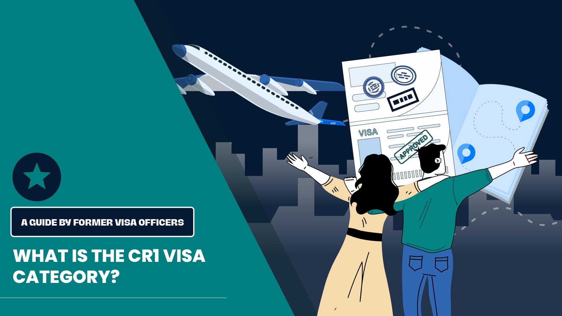 CR1 Visa Category: A graphical representation of couple