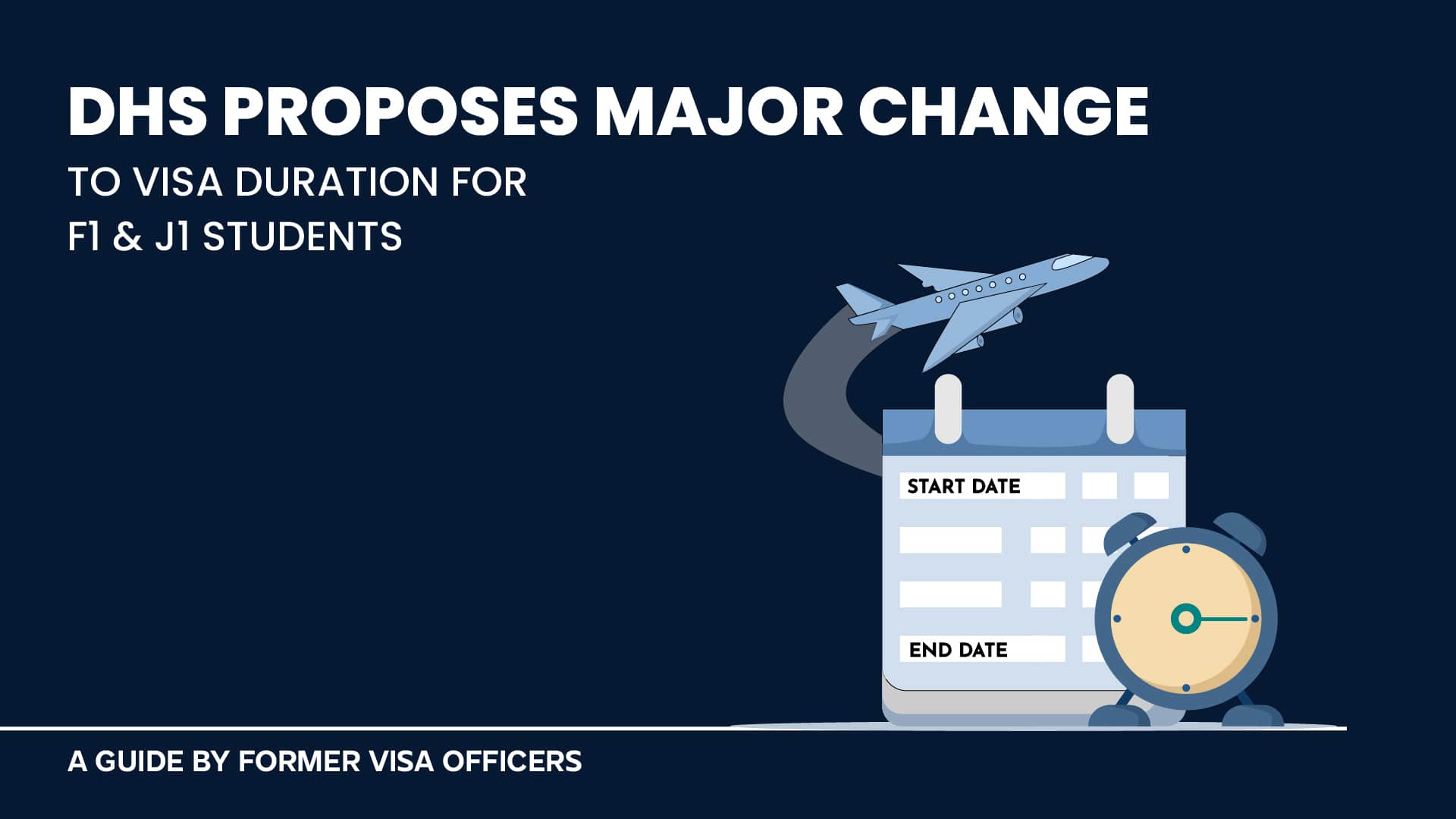 Student visa duration of status change change for international students